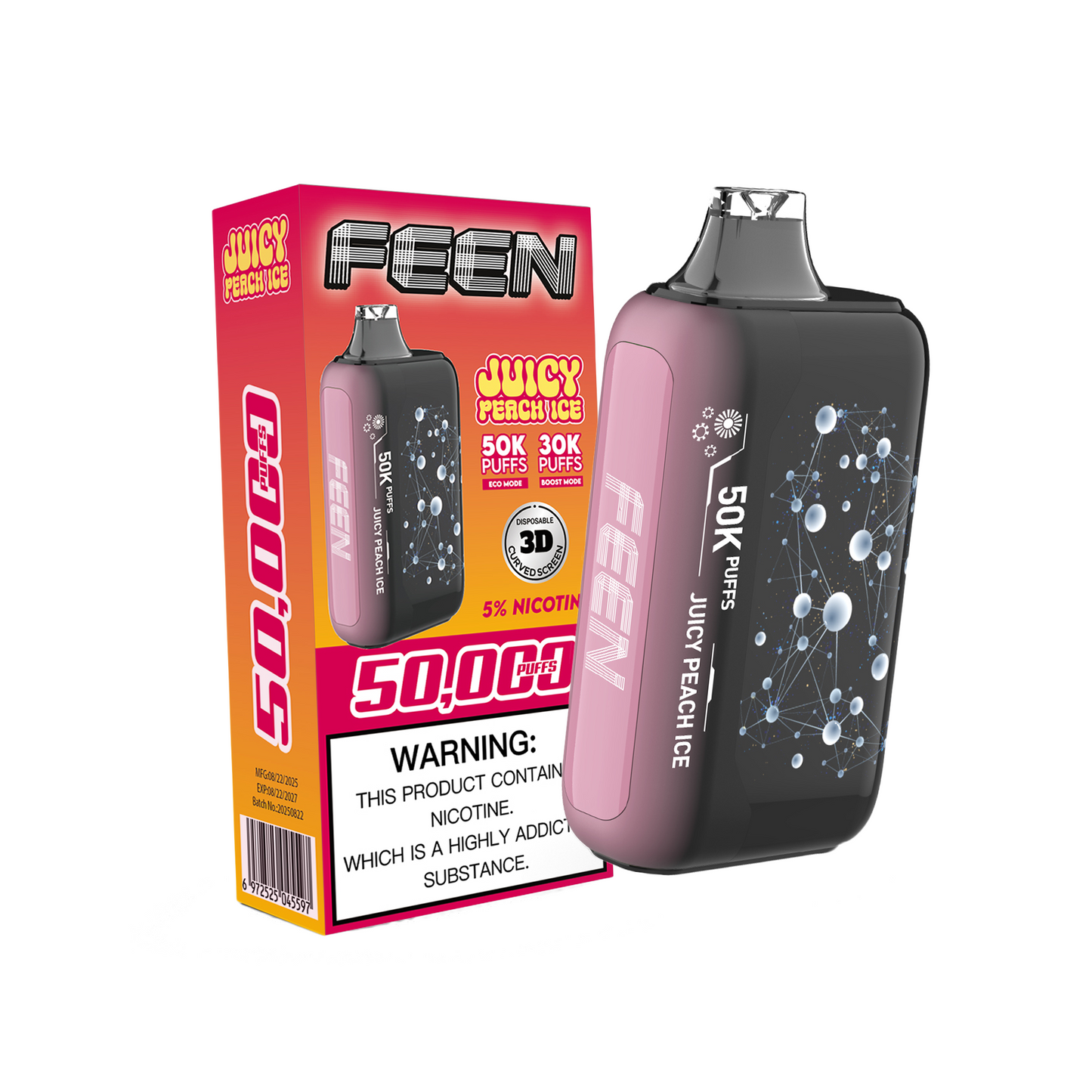 Juicy Peach Ice - 5%
