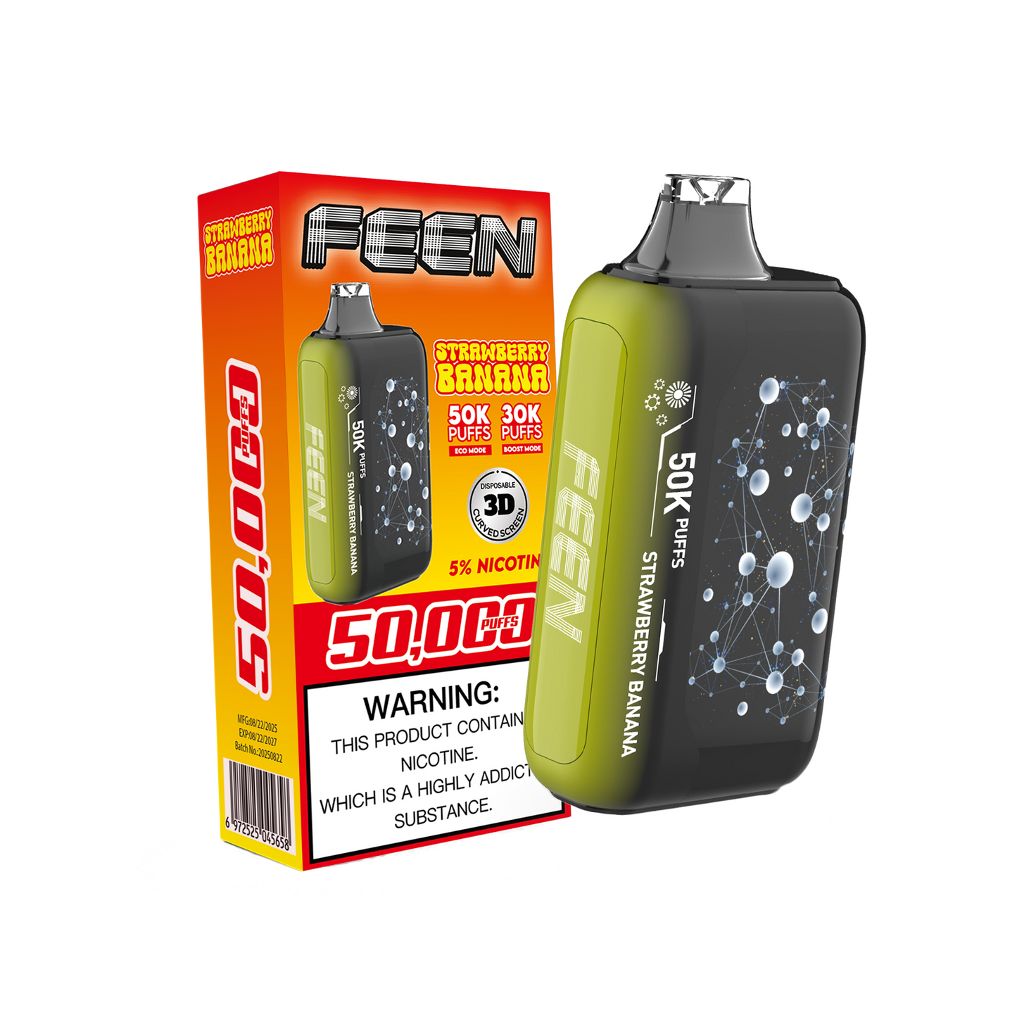 Strawberry Banana - 5%